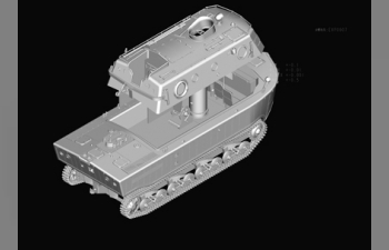 Сборная модель Немецкий тягач-амфибия LWS (средний выпуск)