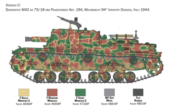 Сборная модель Самоходка M42 da 75/18