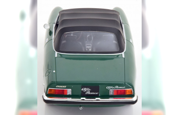 ALFA ROMEO 2000 Spider with removable Softtop (1978), green