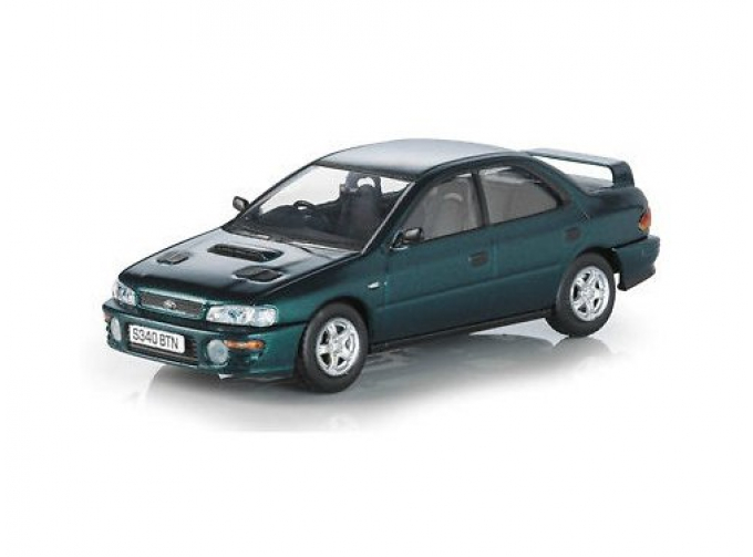 SUBARU Impreza Turbo (1992), зеленый металлик