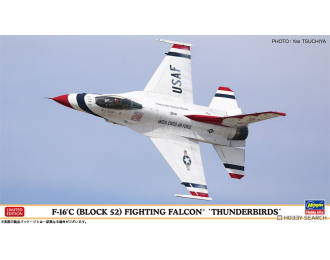 Сборная модель Истребитель F-16C (Блок 52) «Тандербердс» с патчем