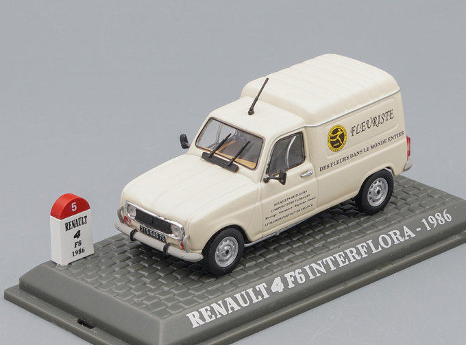 RENAULT 4 F6 Interflora 1986, beige