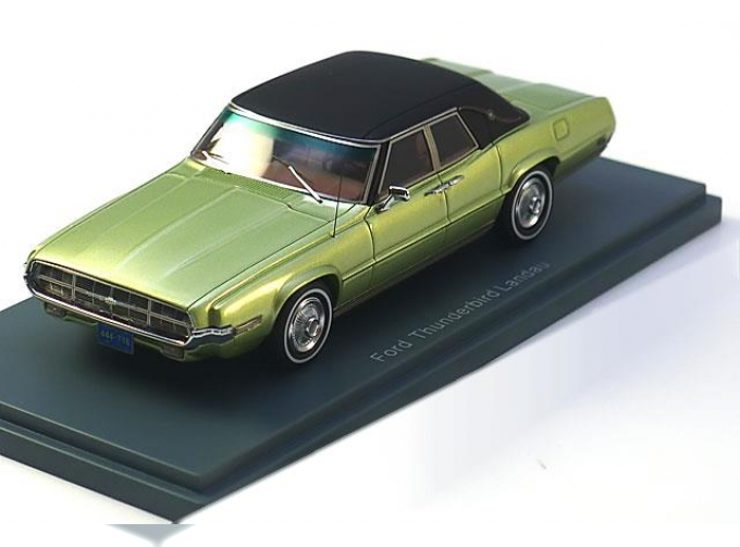 FORD Thunderbird Landau (1969), light green-metallic black