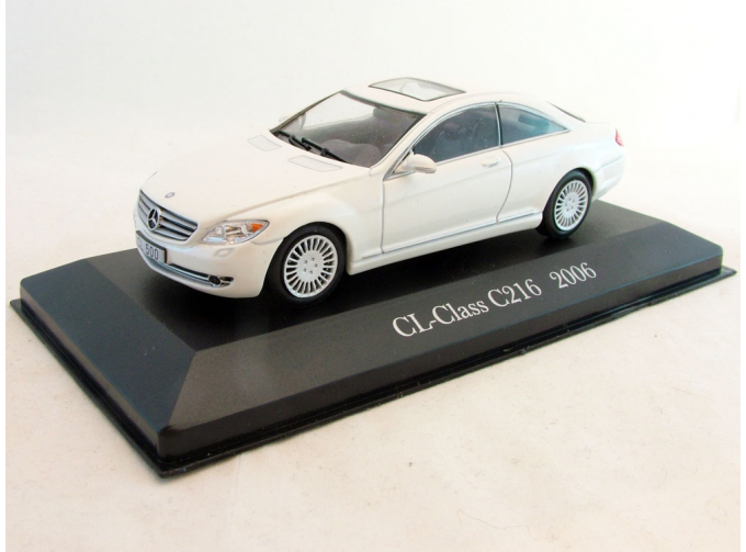 MERCEDES-BENZ CL-Class C216 (2006), Mercedes-Benz Offizielle Modell-Sammlung 69, white