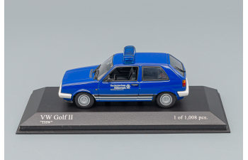 VOLKSWAGEN GOLF II 'THW', blue