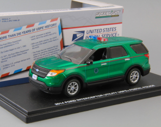 FORD Explorer Postal Police "United States Postal Service" (почтовая полиция) 2014 (Greenlight!)