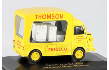 CITROEN Type HZ Carrosserie Vitrine Thomson (1959), yellow