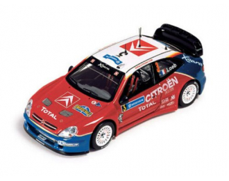 Citroen Xsara WRC #3 Loeb/Elena победитель Sweden Rally 2004