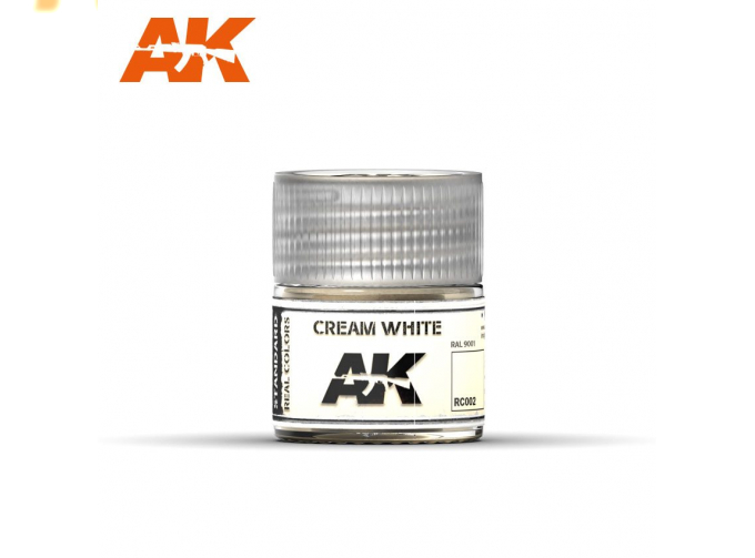 Краска Cream White RAL 9001 10ml