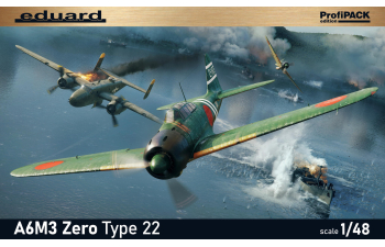Сборная модель A6M3 Zero Type 22