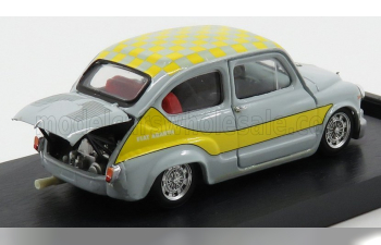 FIAT 600 ABARTH 1000 CORSA UFFICIALE Gr.5 LIVREA GIALLA (1958), GREY YELLOW