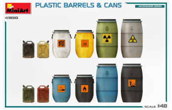 Сборная модель Plastic Barrels & Cans