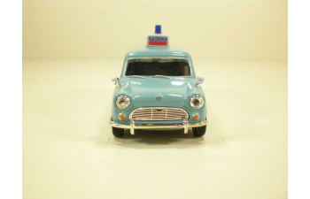 MINI Panel Van POLICE, Classic cars 1:43, белый с голубым