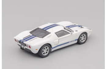 FORD GT40, Суперкары 10, white / blue