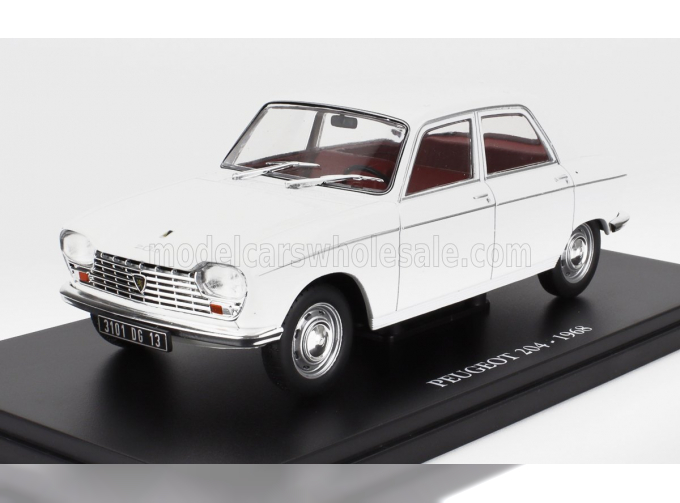 PEUGEOT 204 (1968), white