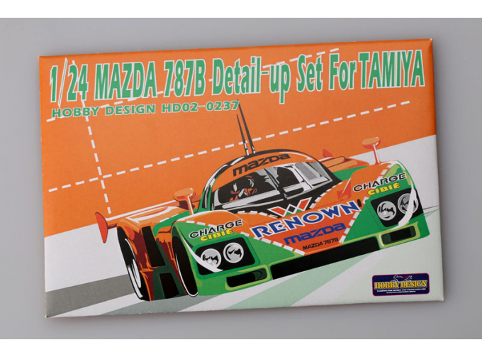 Набор для доработки MAZDA 787B Detail-up Set для моделей T（PE+Metal parts+Resin）