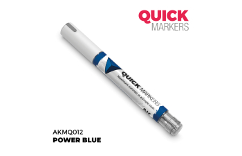Маркер QUICK MARKER - Мощный синий / Power Blue