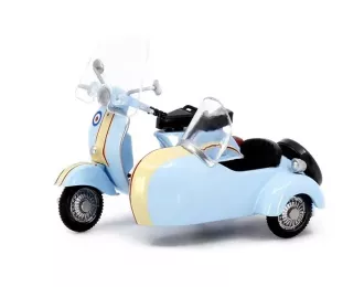 Scooter Sidecar Hong Kong, light blue