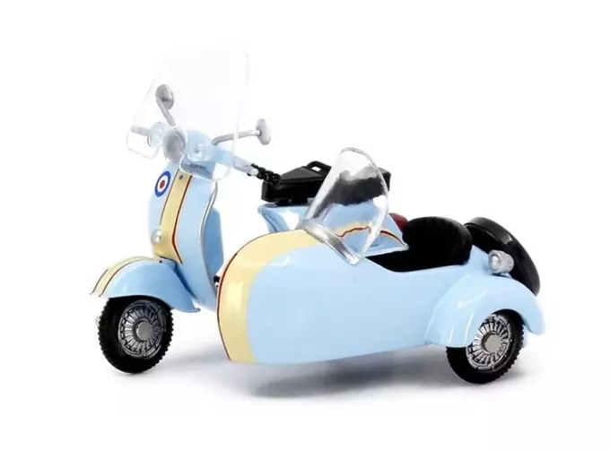 Scooter Sidecar Hong Kong, light blue