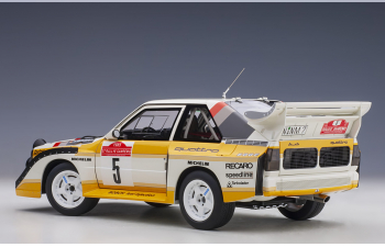 Audi Quattro S1 #5 Rally San Remo 1985 Победитель W. Röhrl/C. Geistdörfer