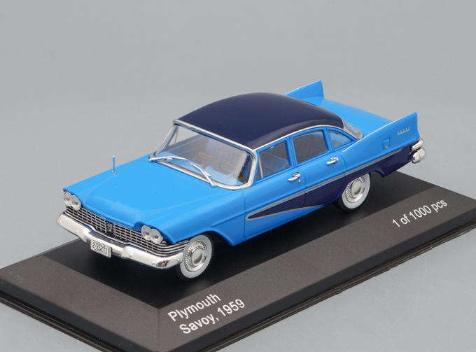 PLYMOUTH Savoy (1959), blue / dark blue