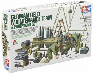 Сборная модель German Field Team/Eqpt.