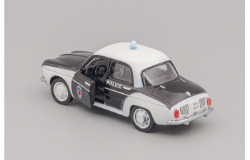 RENAULT Dauphine Police, black / white