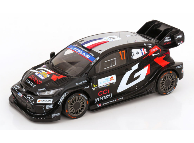 TOYOTA GR Yaris Rally1, #17, Rally Islas Canaris S.Ogier/V.Landais (2025), black