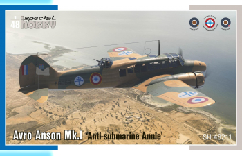 Сборная модель Avro Anson Mk. I 'Anti-submarine Annie'