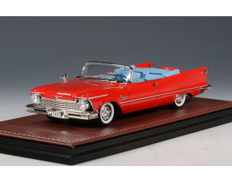 CHRYSLER Imperial Crown Convertible (открытый, одиночные фары) (1957), red