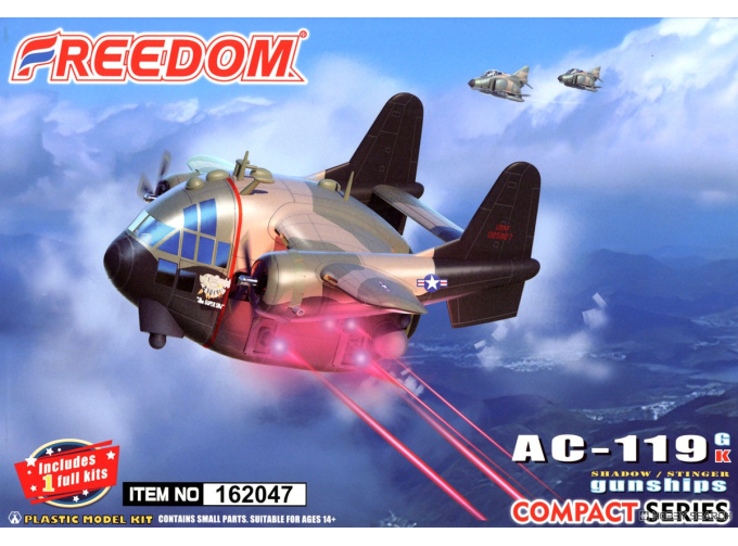 Сборная модель AC-119G/K USAF Shadow/Stinger Gunships Vietnam War