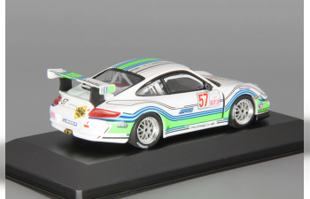 PORSCHE 911 GT3 Cup Martin Snow IMSA GT3 Challenge (2008), white / green