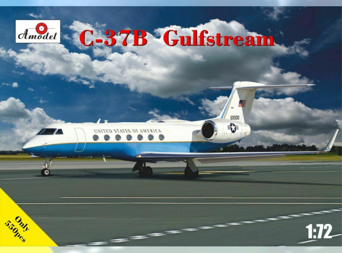 Сборная модель Самолет Gulfstream C-37B