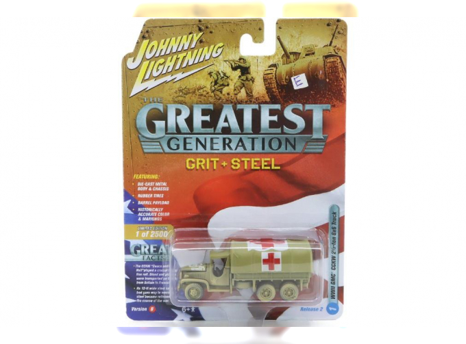 GMC Truck CCKW 2-ton 6x6 WWII ambulance