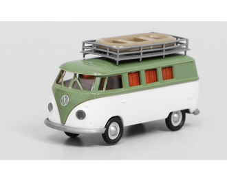 VOLKSWAGEN T1b Camper (1960), green/white