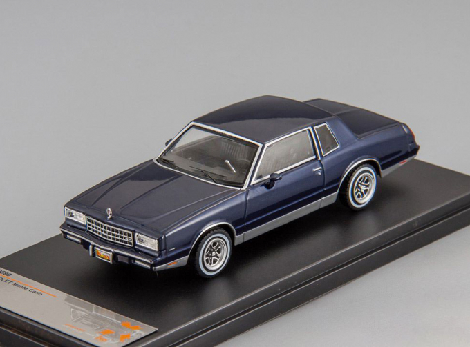 CHEVROLET Monte Carlо (1981), dark blue