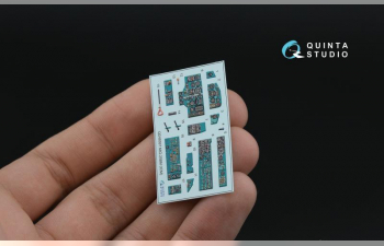 3D Декаль интерьера кабины МиГ-25БМ (ICM) (с 3D-печатными деталями)