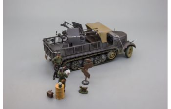 Зенитная самоходная установка SdKfz. 7/1 half-truck