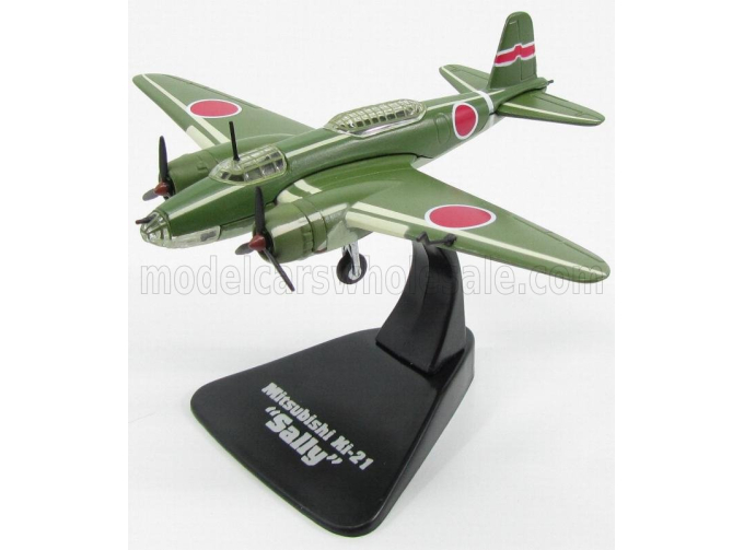 MITSUBISHI Ki-21 Sally Bombardiere (1938) - Japanese Air Force, Military Green
