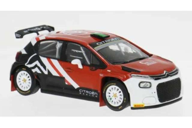 CITROEN C3 Rally2 WRC L.Stroll/N.Pinto, Rally Fafe Test (2025), black/red/white 