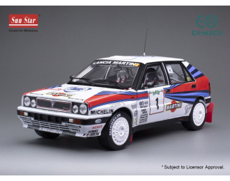 LANCIA Delta HF Integrale 16V #1 Winner Rallye Sanremo M.Biasion/T.Siviero (1988)
