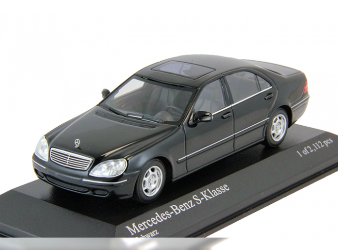 MERCEDES-BENZ S-Class W220 (1998), black