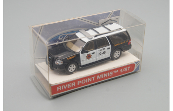 FORD Expedition EL SSP Police K-9 Sheriff, black/white