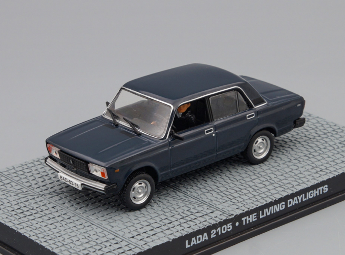 Волжский 2105 LADA The Living Daylights (1987), dark blue