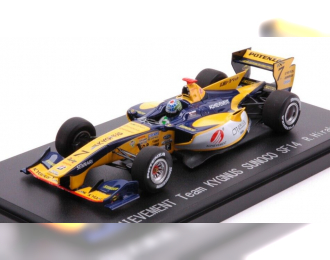 TOYOTA Team Kygnus Sunoco SF14 Achievement #7 R.Hirakawa (2014), yellow / blue