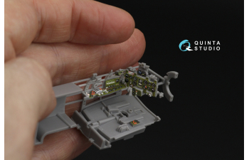 3D Декаль интерьера кабины A6M5 Zero, пр-ва Mitsubishi (Fine Molds)