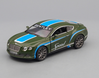 BENTLEY Continental GT Speed (2012), green / blue