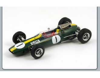 LOTUS 33 №1 Winner German GP World Champion (Jim Clark) 1965, green