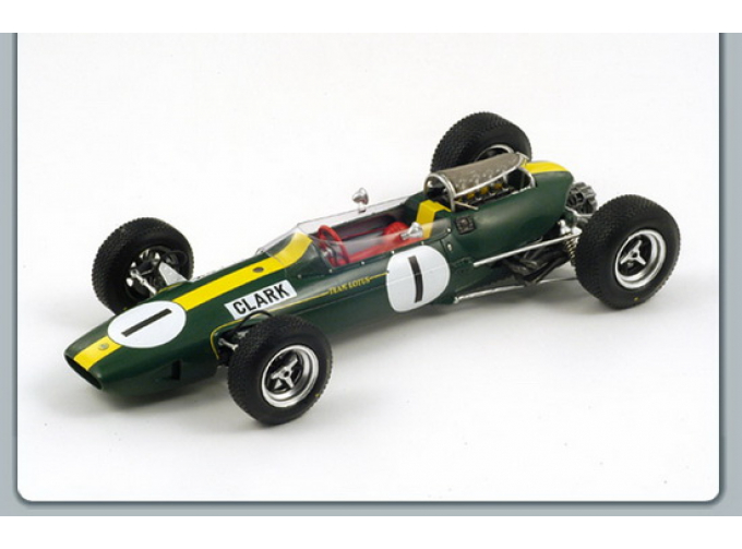 LOTUS 33 №1 Winner German GP World Champion (Jim Clark) 1965, green