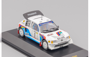 PEUGEOT 205 T16 Evo2 #1 "Peugeot Talbot Sport" 2 место Rally Monte Carlo 1986 Salonen - Harjanne